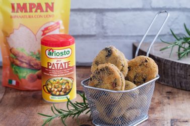 Ricette Ariosto: Frittelle di funghi e patate