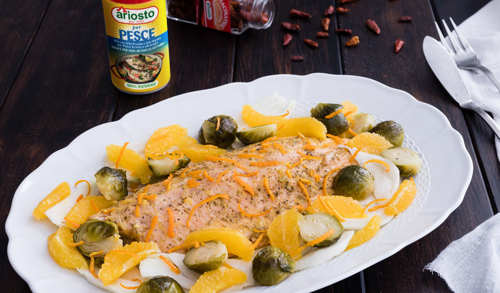 Ricette Ariosto: Trota salmonata all'arancia