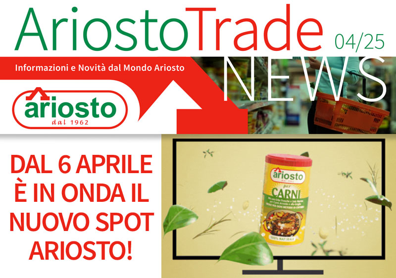 Insaporitori Ariosto: spot TV nuovo packaging