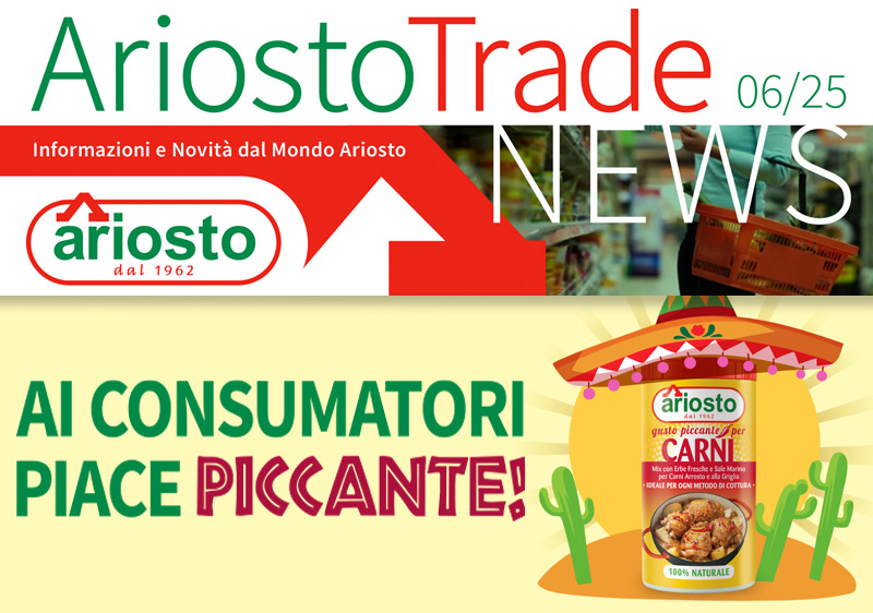 Ariosto News: il successo dell'insaporitore Carni Gusto Piccante